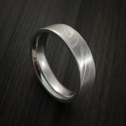 Damascus Steel Men’s Wedding Band