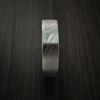 Damascus Steel Men’s Wedding Band